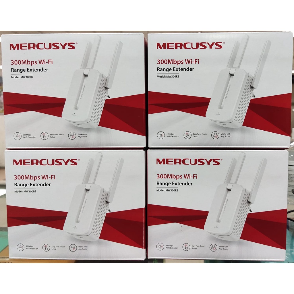 MERCUSYS MW300RE 300MBPS WIFI RANGE EXTENDER