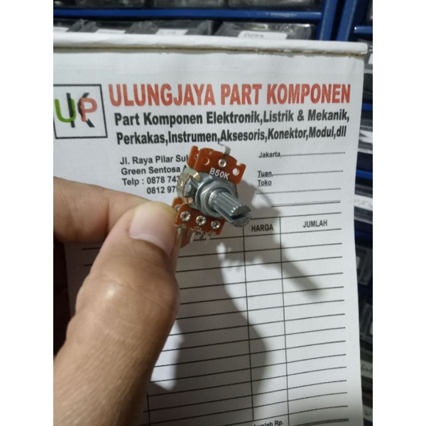 potensio CT stereo 50k