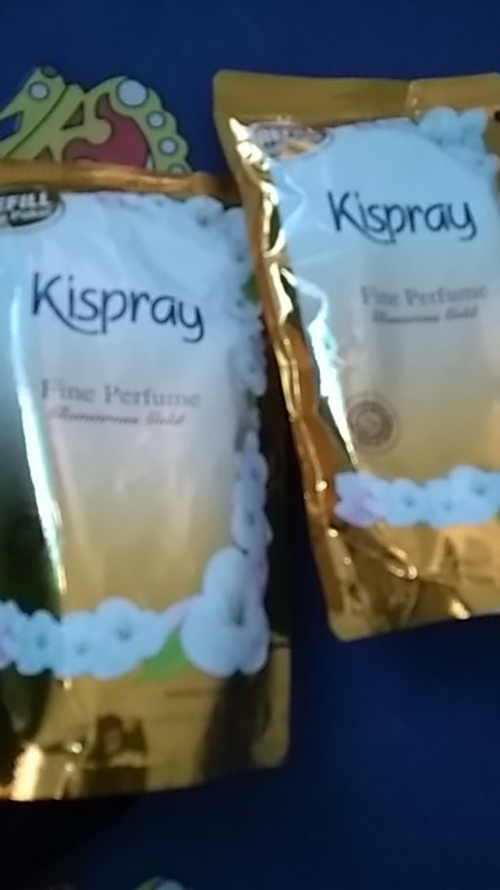 Kispray Glamorous Gold Refill Pouch 300 Ml.