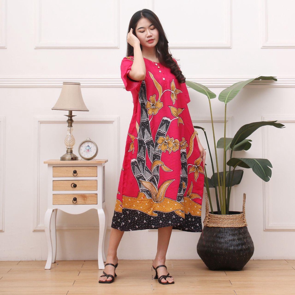 Daster Jumbo BELLE Daster Busui  Daster Cantik  Baju Tidur  Baju santai  Daster Batik