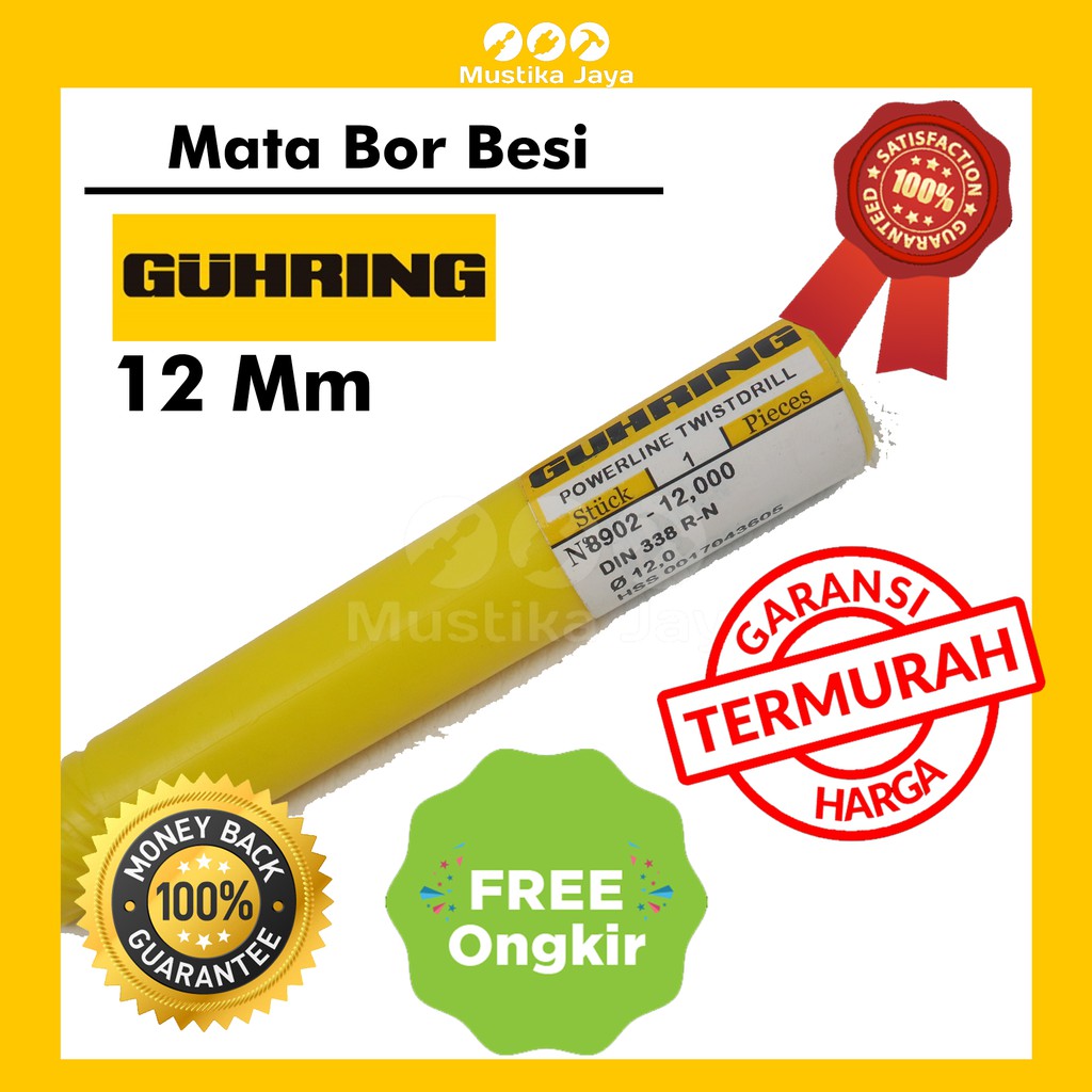 Mata Bor Besi Guhring 12 mm