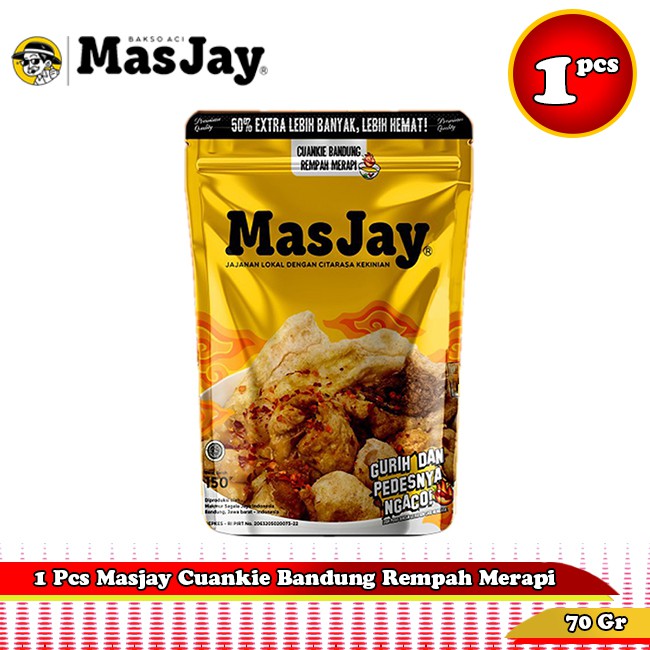 

Masjay Cuankie Bandung Rempah Merapi 170gr