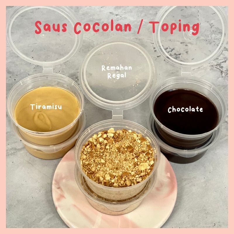 

saus/toping