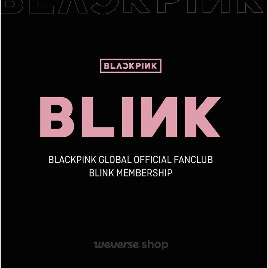 [BLACKPINK GLOBAL OFFICIAL FANCLUB BLINK MEMBERSHIP] - MEMBERSHIP | GENERAL & PREMIUM MEMBERSHIP KIT