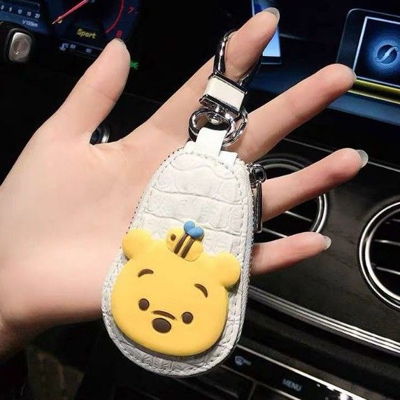 gantungan kunci mobil gantungan kunvi mobil stnk pooh winni the pooh Dompet kunci mobil gantuan kunci mobil gantingan kunci mobil stnk acc blink dompet oval bulet