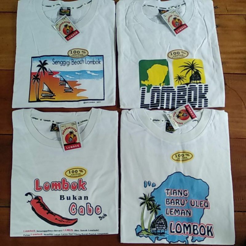 BAJU LOMBOK/KAOS LOMBOK/BAJU DEWASA COTTON KUALITAS TEBAL PREMIUM