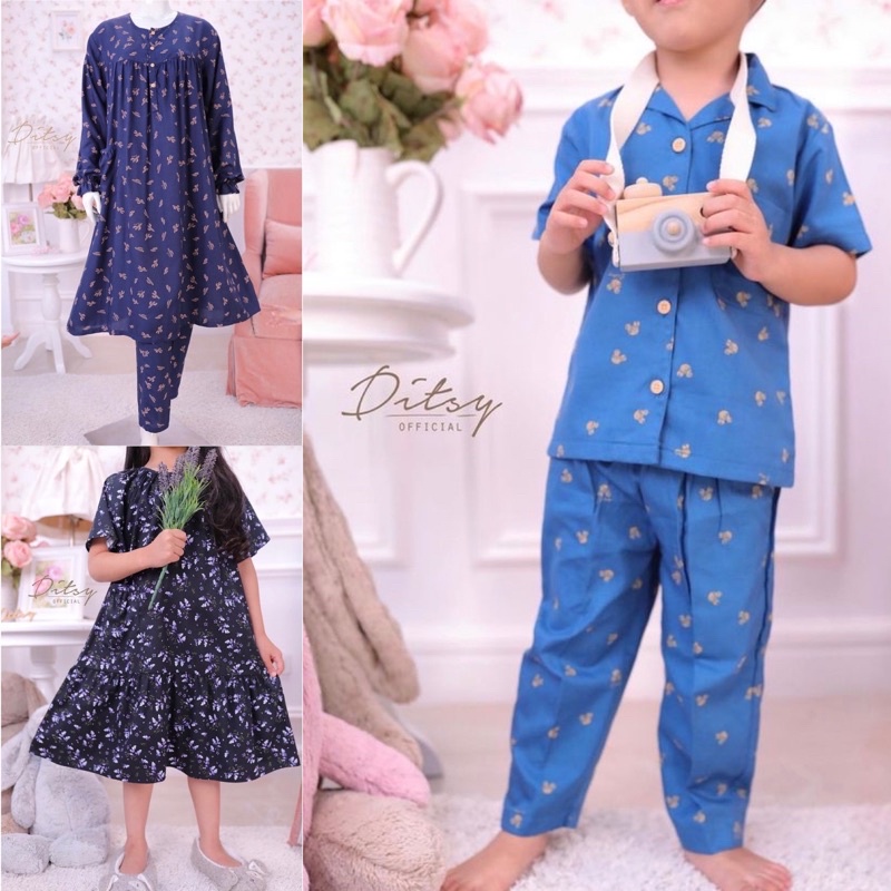 Ditsy edisi Juli 2022 (Little mickey pajamas / Cactus pajamas)