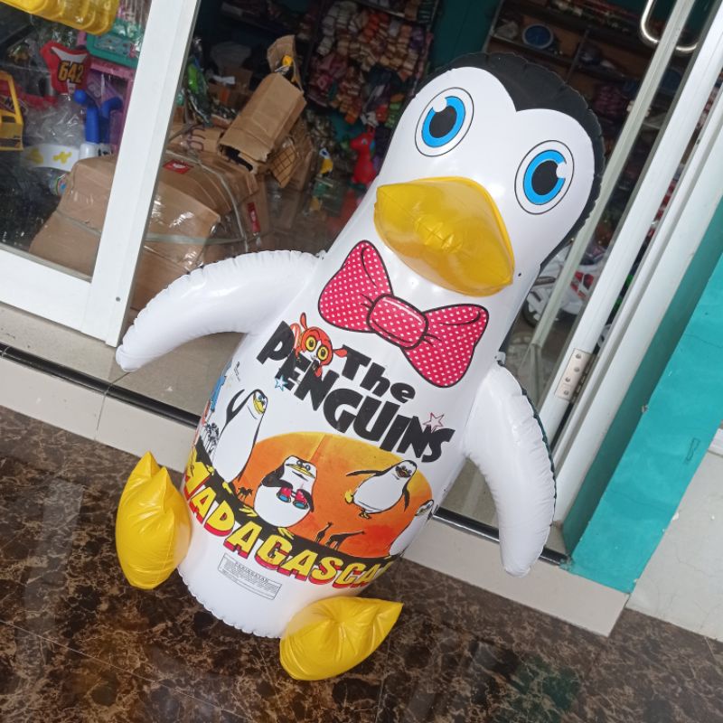 Balon anti roboh "Pinguin Besar 80cm" Balon tinju air