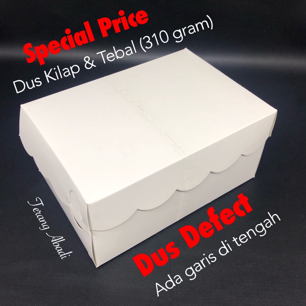 

Dus AKP TBL CR cukup aqua 14.5x10.5x7 cm DEFECT / Dus Tebal Kilap Polos/ Dos Hajatan/ Kotak Snack Roti Kue/ Dus acara/ Box Snack/ Kardus Syukuran/ Dos/ kotak kue/ snack box/ dos jajan/ kerdus