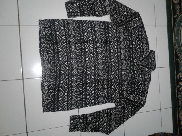 Kemeja Batik Lengan Panjang Terlaris M L Xl Xxl Hrb026 Kemeja Batik Murah Batik Maritsa