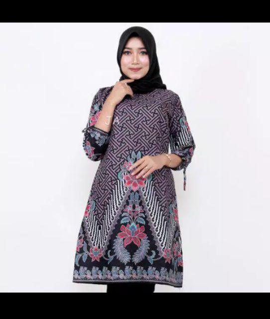 Tunik Batik Size M L Xl Xxl