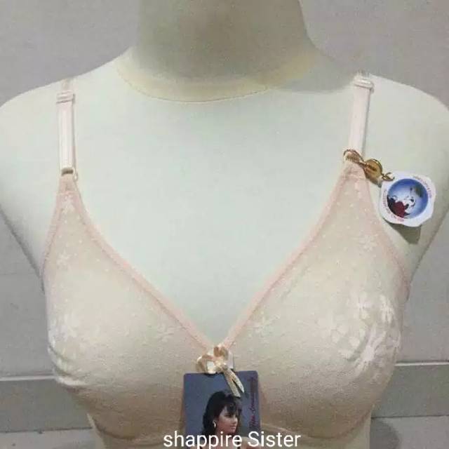 Bra Sapphire Sister Balon Semi Transparan Original