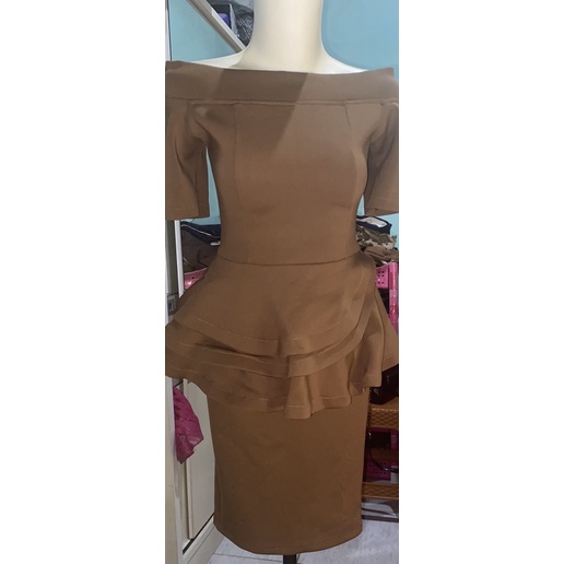 PRELOVED SOLEMIO DRESS | DRESS SEXY | DRESS PARTY | DRESS KONDANGAN | DRESS PESTA | DRESS CASUAL | S