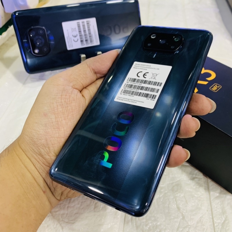 poco x3 nfc ram 6gb second fullset bekas pakai