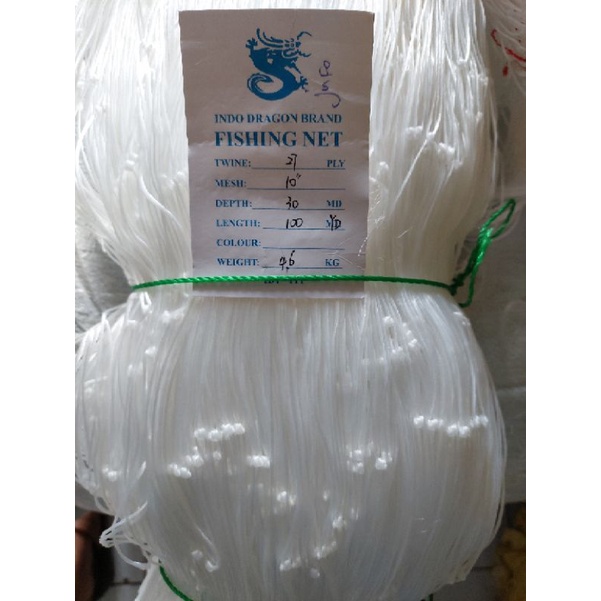 Jaring 15/27ply 10" 30md x yard
