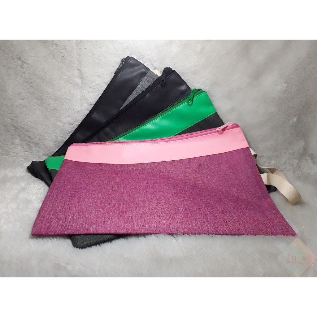 

Tas Handbag Holder Dokumen Kertas A4/Stationery