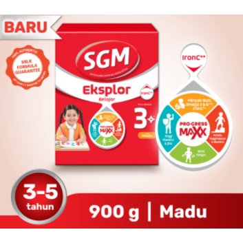 SGM Eksplor 3 Plus Madu ( 900 g)