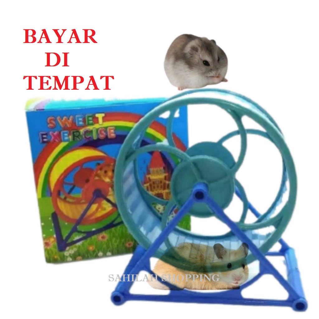 MAINAN LUCU KINCIR PUTAR HAMSTER TERMURAH