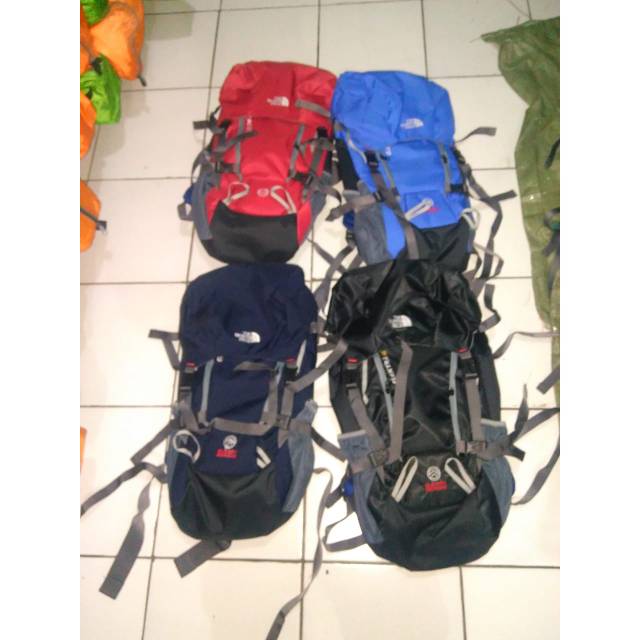 Tas gunung, semi carrier tnf elektra 45L up free raincover