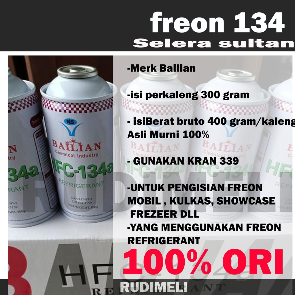 (HARGA PER 30 KALENG)preon mobil/ kulkas kelas sultan (high quality)- merek Bailian