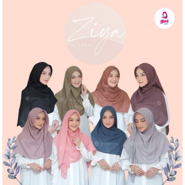 Ziya Scarf / Hijab segiempat | Gimi Hijab