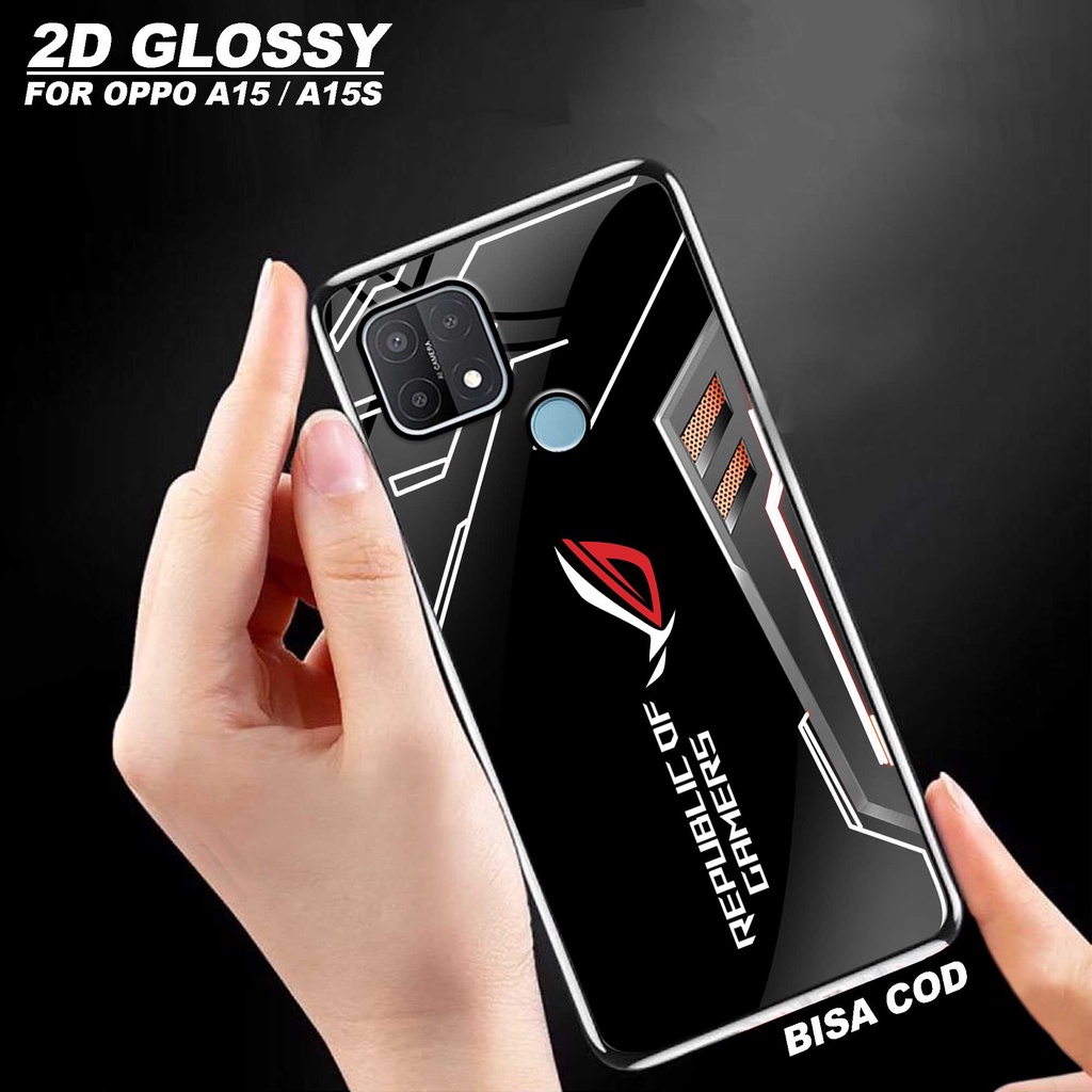 Sukses Case OPPO A15/A15S - Hardcase 2D Glossy Oppo A15/a15S - Silikon Hp Oppo - Silicon Hp Oppo - K