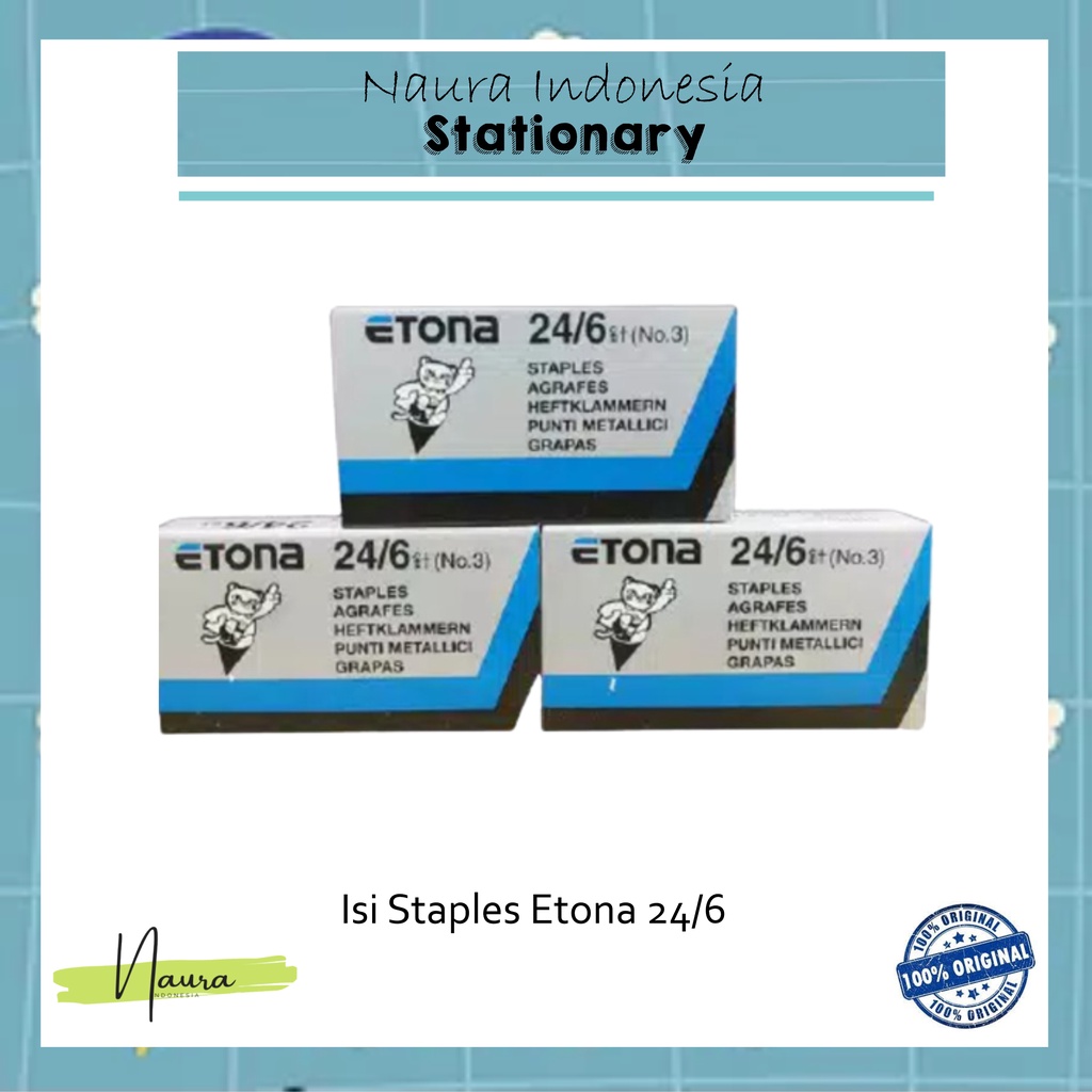 

ISI STAPLES ETONA 24/6 | ETONA 24/6 | ISI STAPLES ETONA