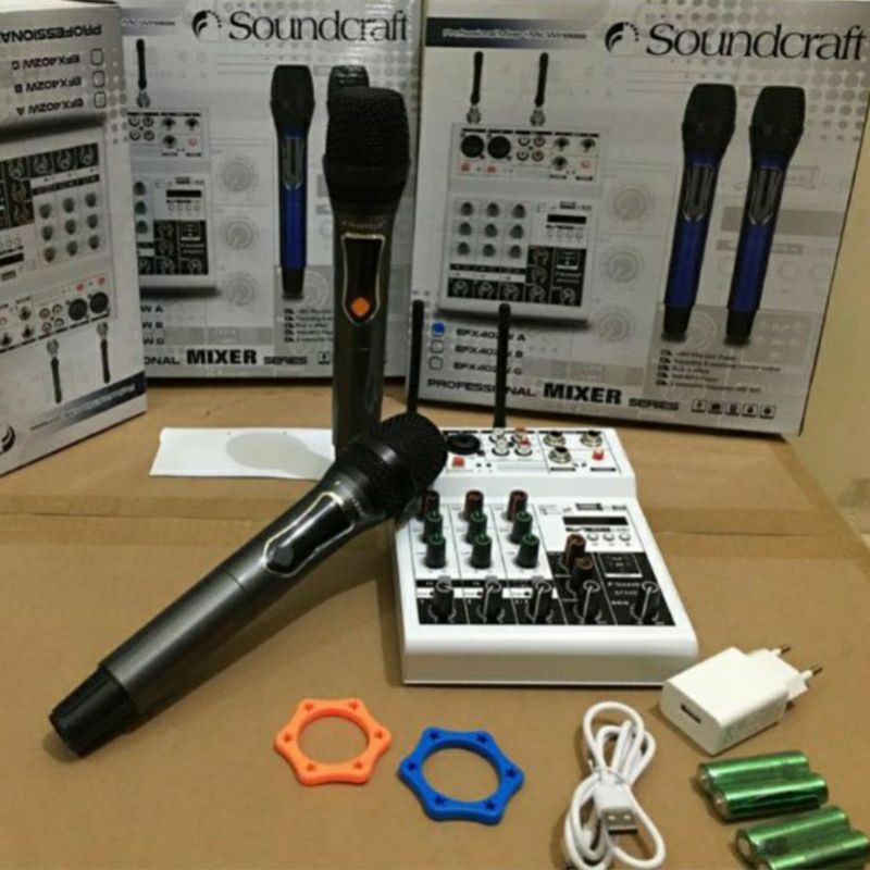 Mixer Audio Soundcraft EFX 402W