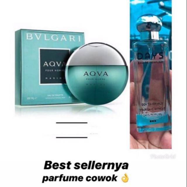 Days parfume varian BVLGARI AQUA  POUR HOMME / BEST SELLER PARFUME COWOK