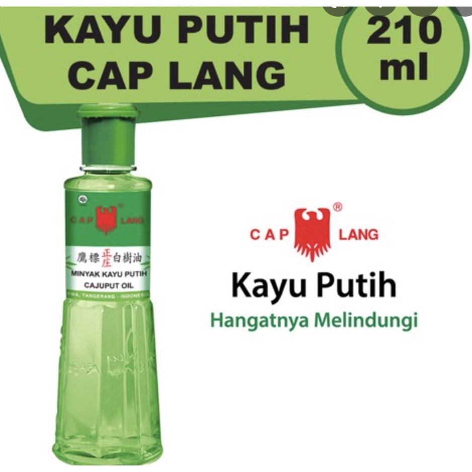 Minyak Kayu Putih Cap Lang 210 ML