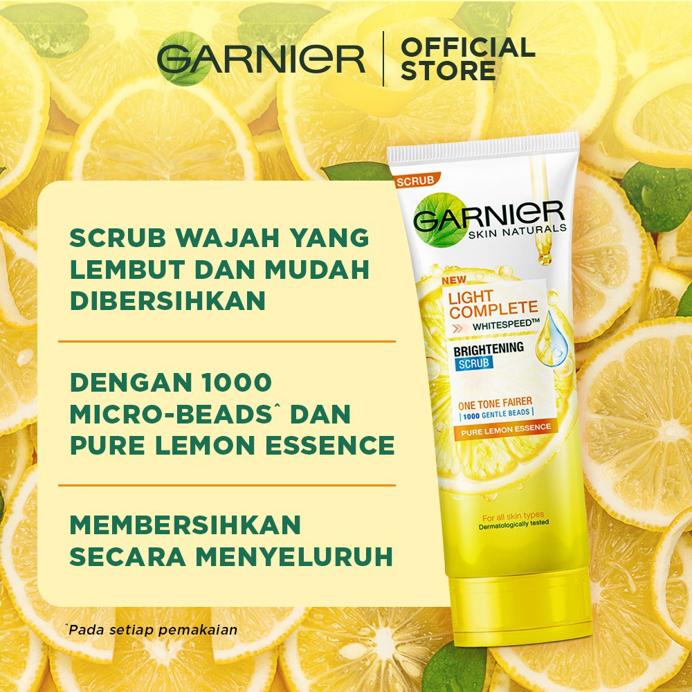 Garnier Light Complete Scrub 100ml