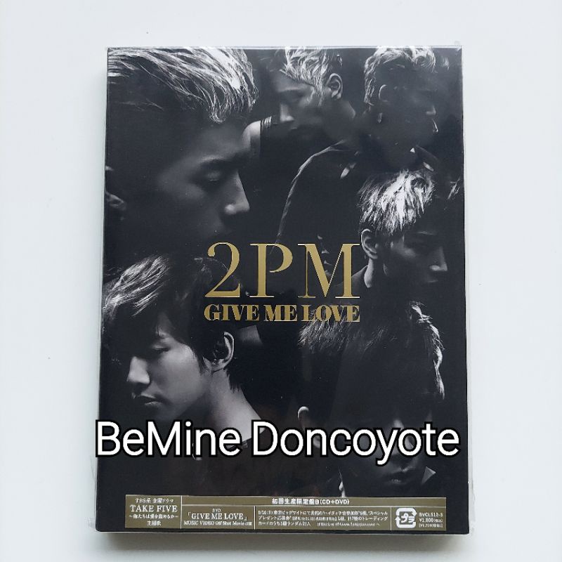 2PM GIVE ME LOVE JAPAN LIMITED EDITION TYPE B ALBUM JUN. K NICHKHUN TAECYEON WOOYOUNG JUNHO CHANSUNG