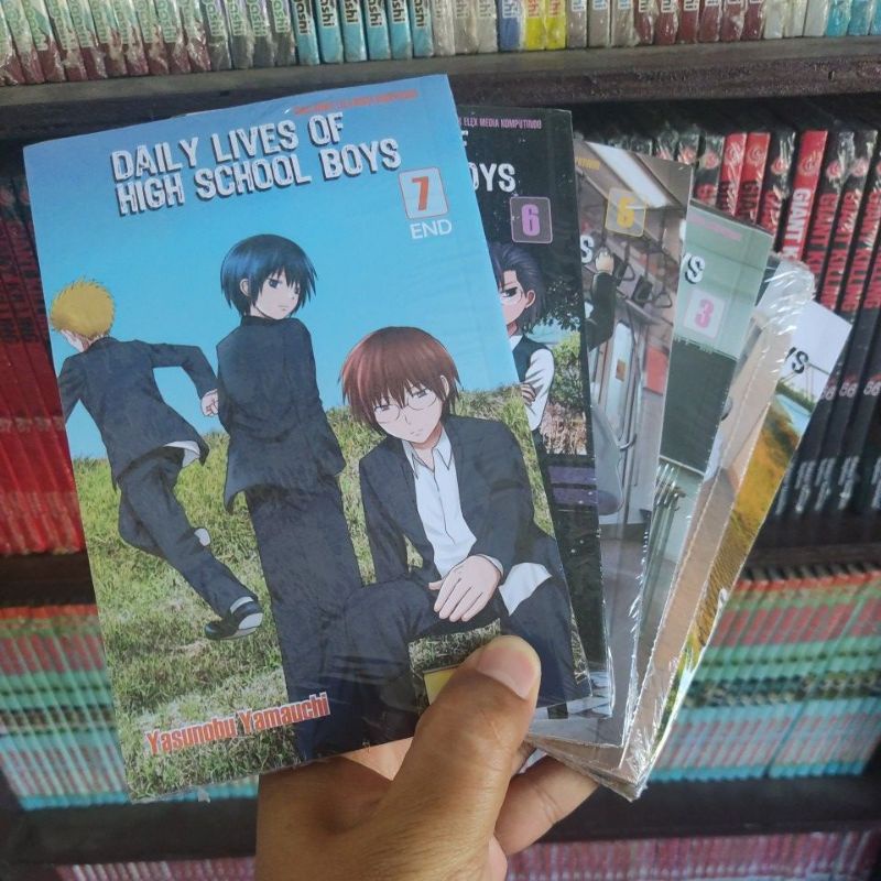 Daily Lives of High School Boys 1 2 3 4 5 6 7 (Komik Segel Original)