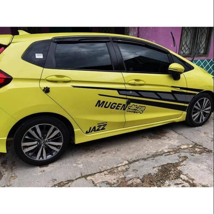 Sticker mobil sticker stiker mobil honda jazz all new honda jazz