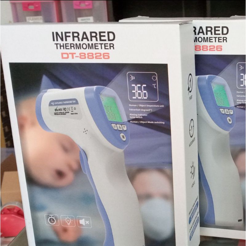 Thermometer Infra Red, Thermometer Gun, Thermo Gun