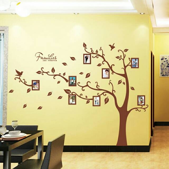 RELIZA WALLSTICKER 2X(60x90) TREE FRAME FOTO AY218