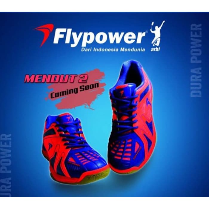 Sepatu Badminton Bulutangkis Flypower Mendut 2