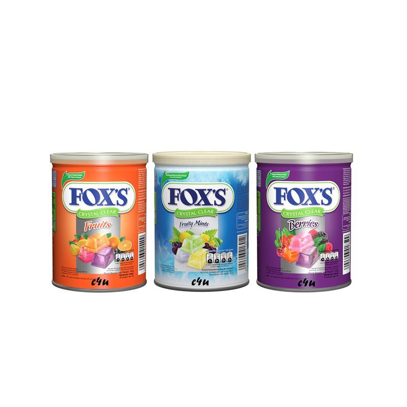 

FOX'S PERMEN KALENG 180gr