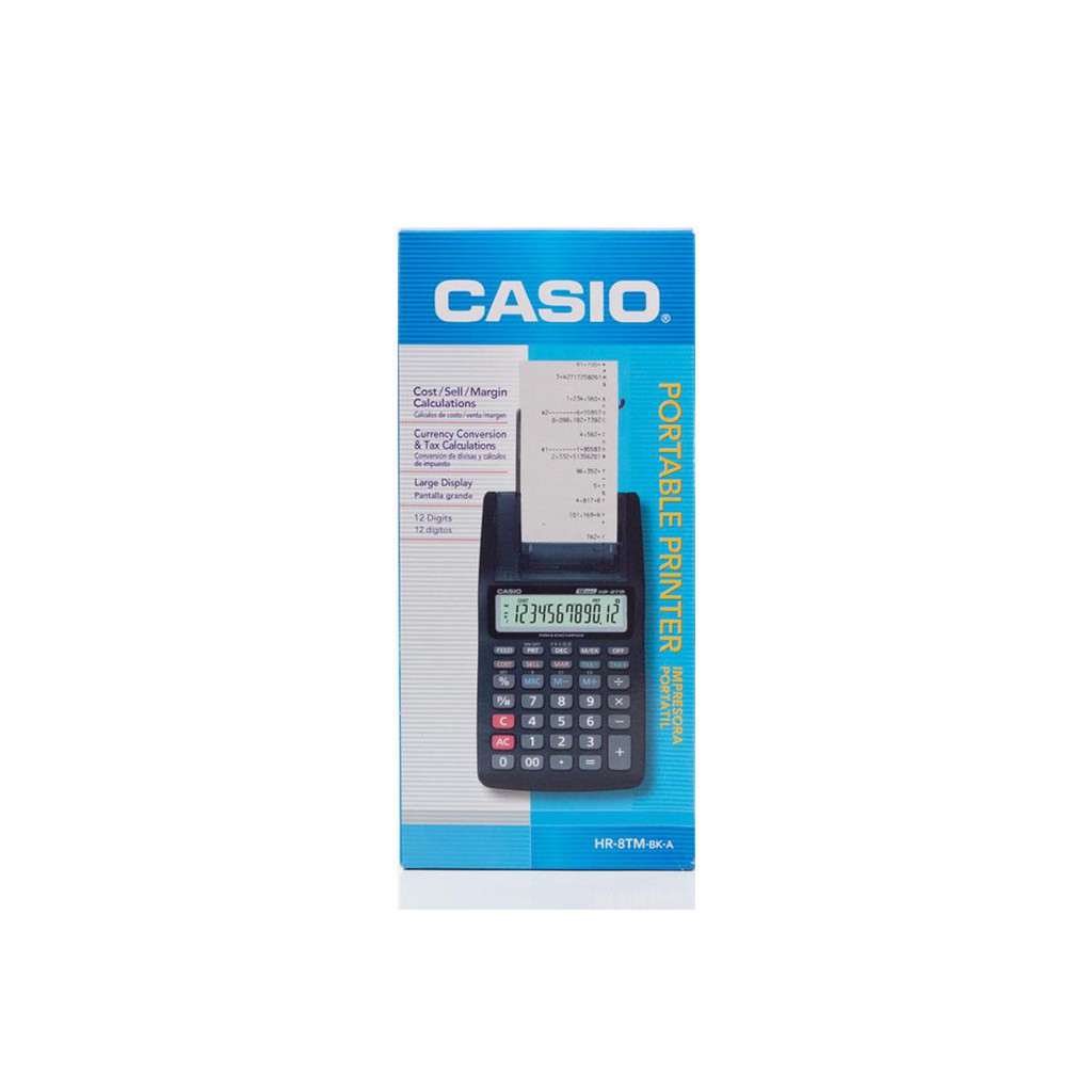 

Promo Kalkulator Casio Portable Printer HR - 8 TM Limited
