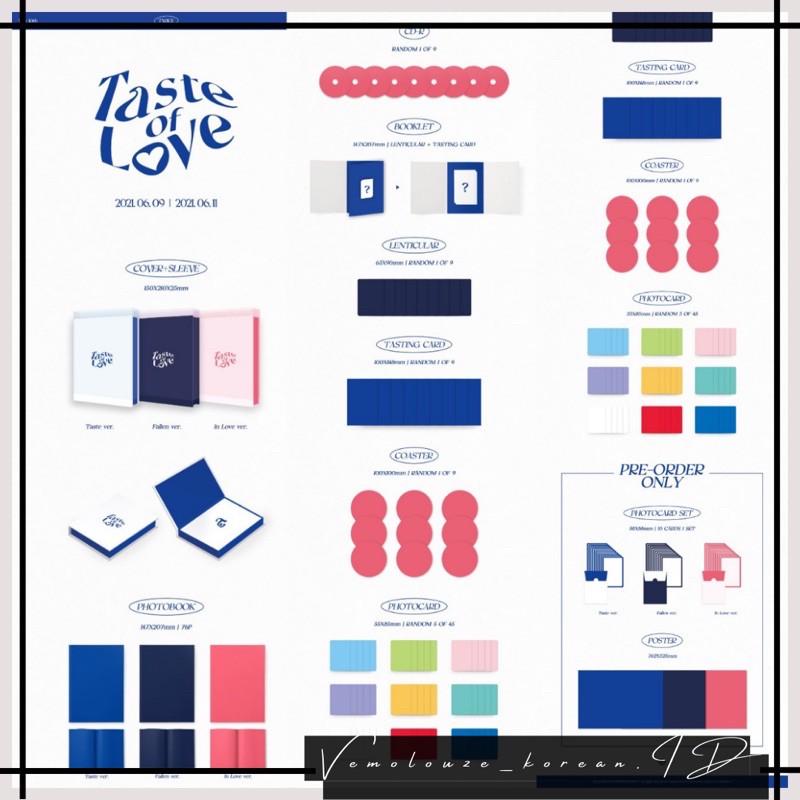 Jual Album Twice Taste Of Love Shopee Indonesia