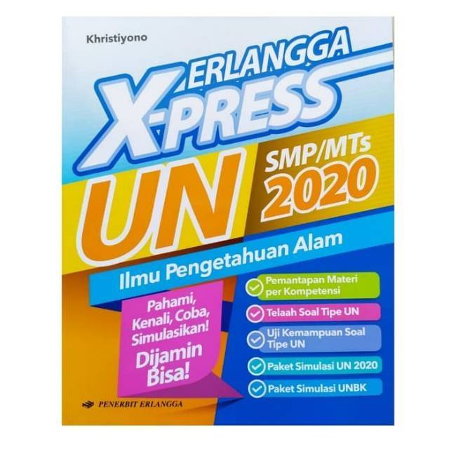 BUKU ERLANGGA XPRESS UN SMP/MTS 2020-1