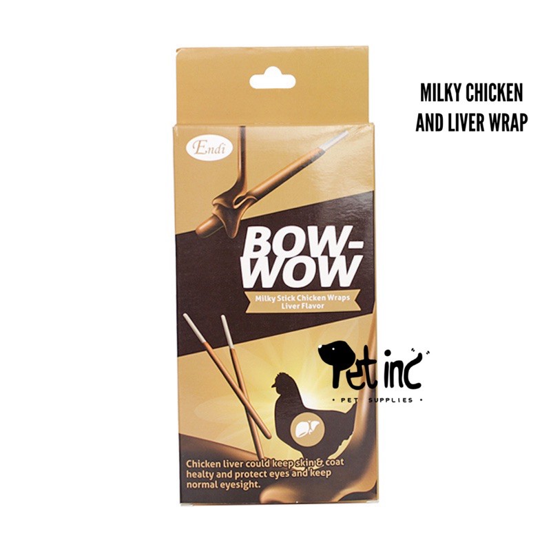 Bow wow dog pocky stick treats