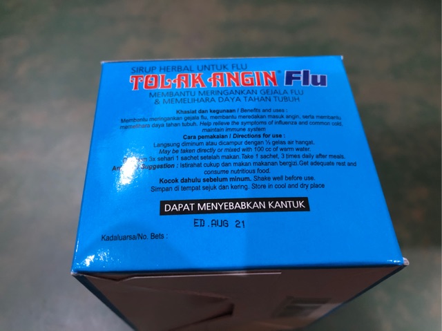 TOLAK ANGIN FLU Sidomuncul dos isi 12