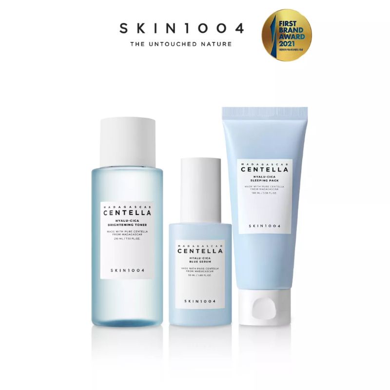 Jual skin 1004 hyalu cica series toner brightening sleeping mask dan