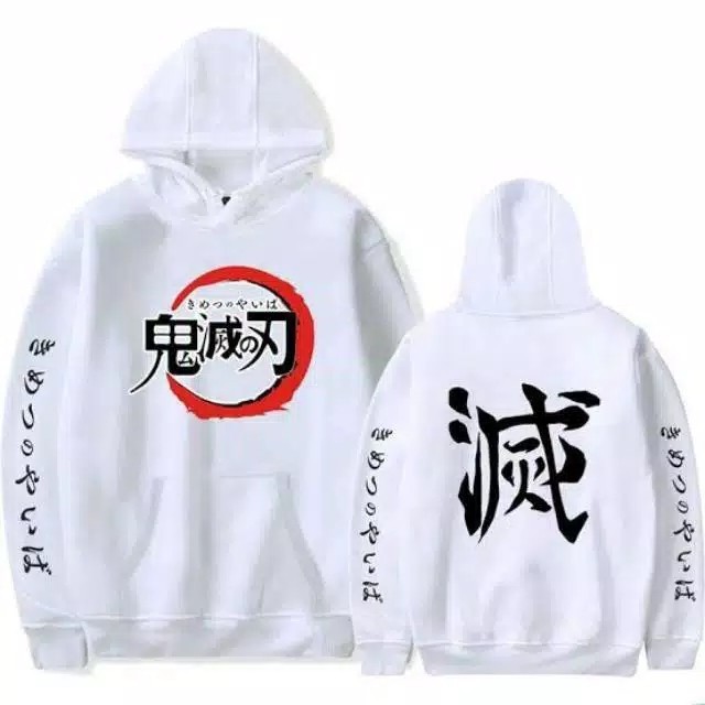 Jaket Kimetsu No Yaiba Hoodie Sweater Terbaru Terlaris UNISEX