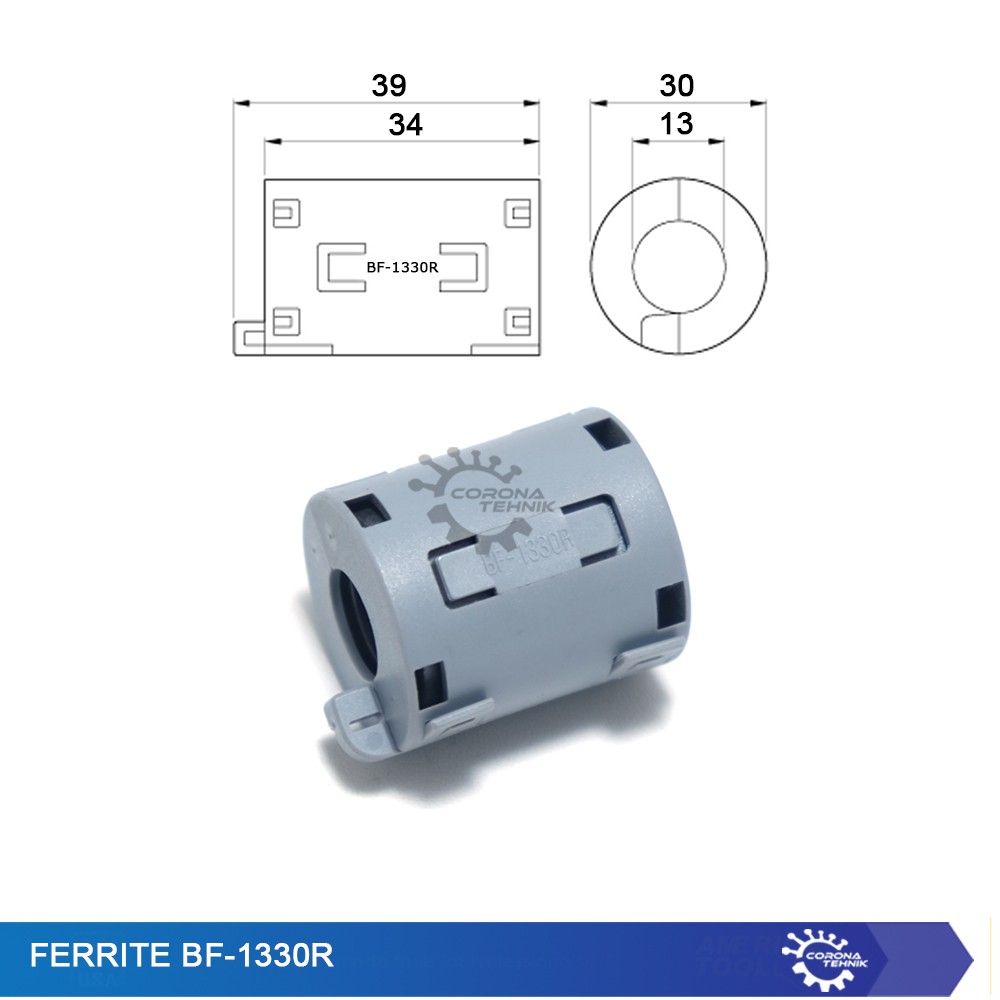 Penghemat BBM Magnet Ferrite BF-1330R - 13 mm