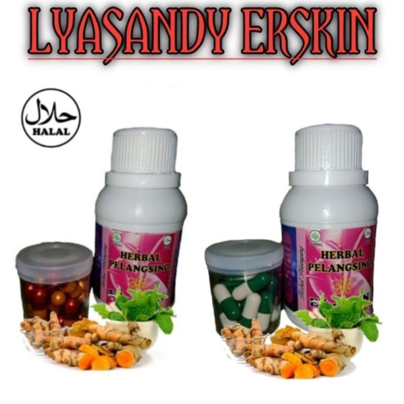 Herbal pelangsing Erskin Ori