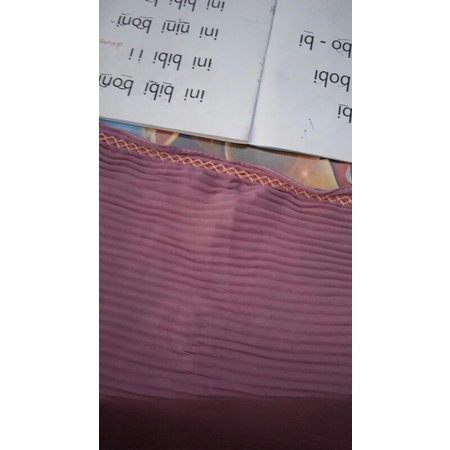 plisket renda/hijab/kerudung pasmina