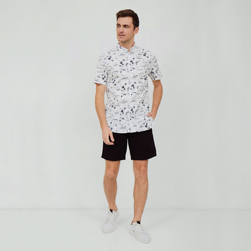 JOY SHADE  Men Kemeja Tangan Pendek Aloha Shirt by Divided