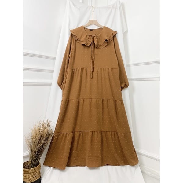 Amira / Fashion Muslim / Mini Dress Wanita Muslim Terbaru / Matt Cringkel Uragiri / Gamis Midi Dress-1